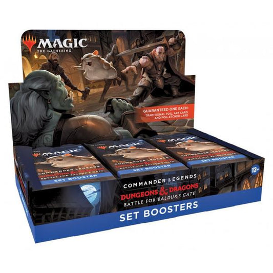 Magic the Gathering Commander Legends Battle for Baldurs Gate Set Boosters (18 Boosters Per Display) - Gametraders Modbury Heights