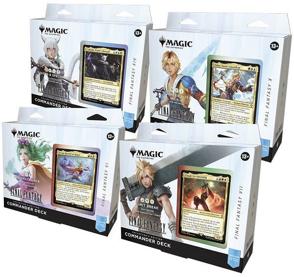 Magic the Gathering Final Fantasy Commander Collector Deck - Gametraders Modbury Heights