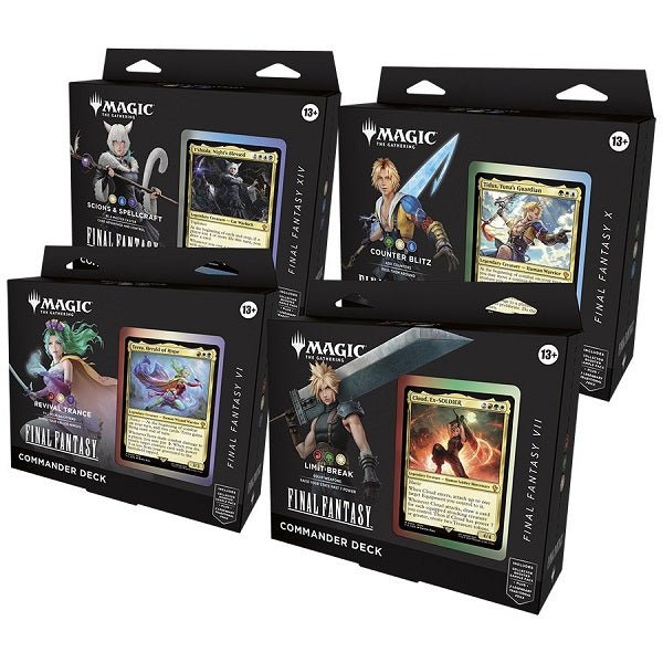 Magic the Gathering Final Fantasy Commander Deck - Gametraders Modbury Heights