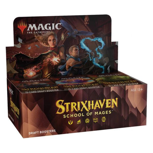 Magic the Gathering - Strixhaven School of Mages Draft Boosters Sealed Box - Gametraders Modbury Heights