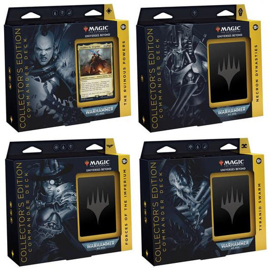 Magic the Gathering Warhammer 40k Premium Commander Deck Bundle (4 Commander Decks) - Gametraders Modbury Heights