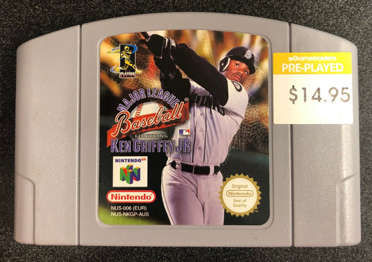 Major League Baseball Featuring Ken Griffey Jr N64 Cartridge Only - Gametraders Modbury Heights