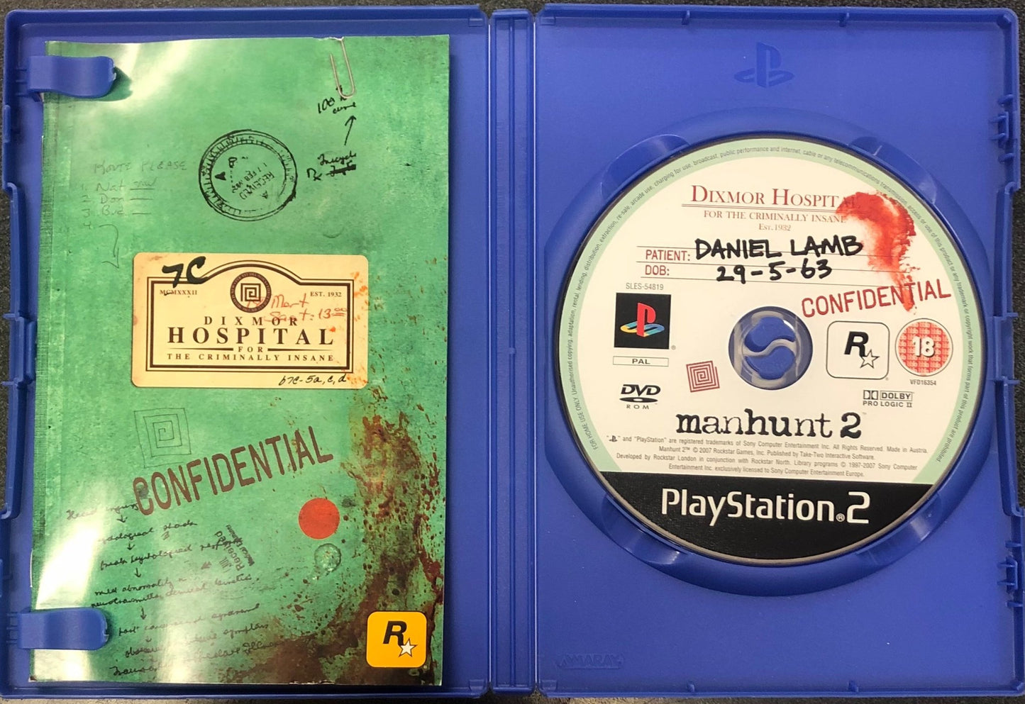 Manhunt 2 PS2 - Gametraders Modbury Heights