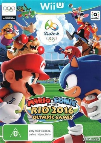 Mario & Sonic At The Rio 2016 Olympic Games WiiU - Gametraders Modbury Heights