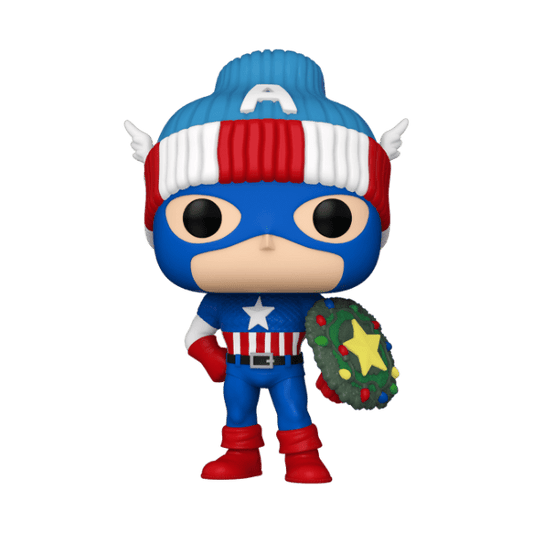 Marvel - Captain America Holiday Pop! Vinyl - Gametraders Modbury Heights