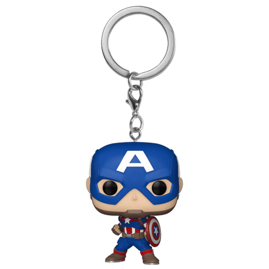 Marvel - Captain America New Classics Pop! Vinyl Keychain - Gametraders Modbury Heights