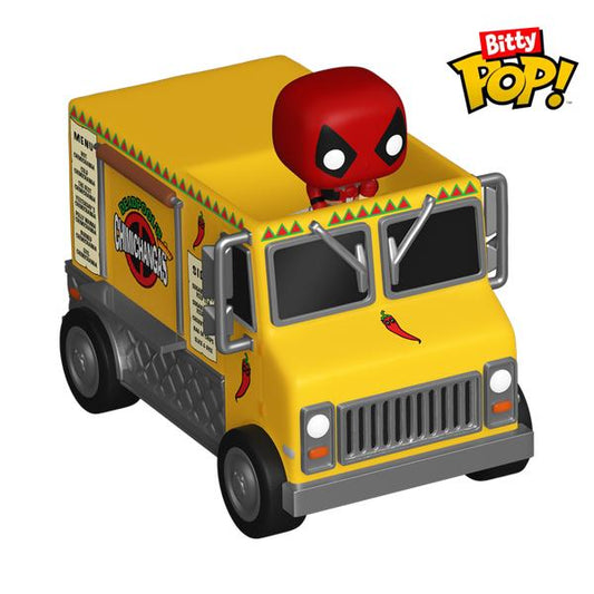Marvel Comics - Deadpool with Food Truck Bitty Pop! Ride - Gametraders Modbury Heights