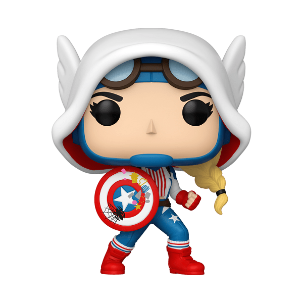 Marvel Comics: Gwen - Verse - Cap - Gwen Pop! Vinyl - Gametraders Modbury Heights