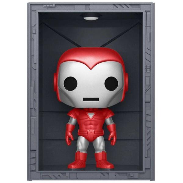 Marvel Comics - Hall of Armor: Iron Man Model 8 Silver Centurian Metallic Pop! Vinyl Deluxe - Gametraders Modbury Heights