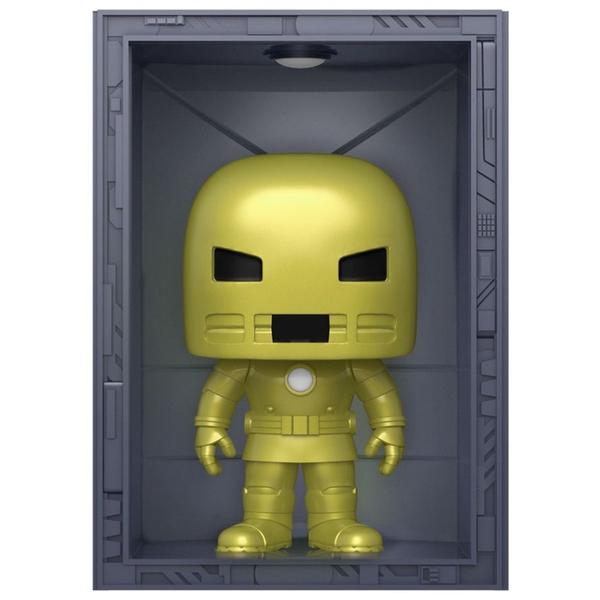 Marvel Comics - Hall of Armor Iron Man Model I Golden Armor Metallic US Exclusive Pop! Vinyl Deluxe - Gametraders Modbury Heights