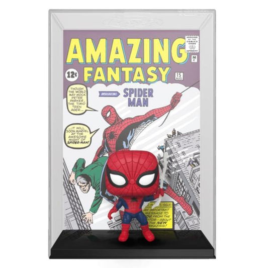 Marvel Comics - Spider - Man Amazing Fantasy US Exclusive Pop! Vinyl Comic Cover - Gametraders Modbury Heights