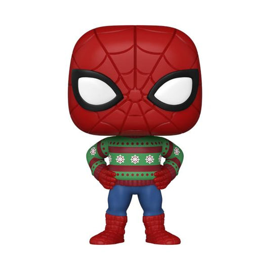 Marvel Comics - Spider - Man Holiday Sweater Pop! Vinyl - Gametraders Modbury Heights