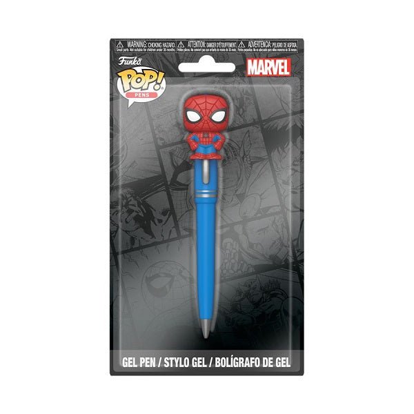 Marvel Comics - Spider - Man (Light Blue Ink) Pop! Pen - Gametraders Modbury Heights