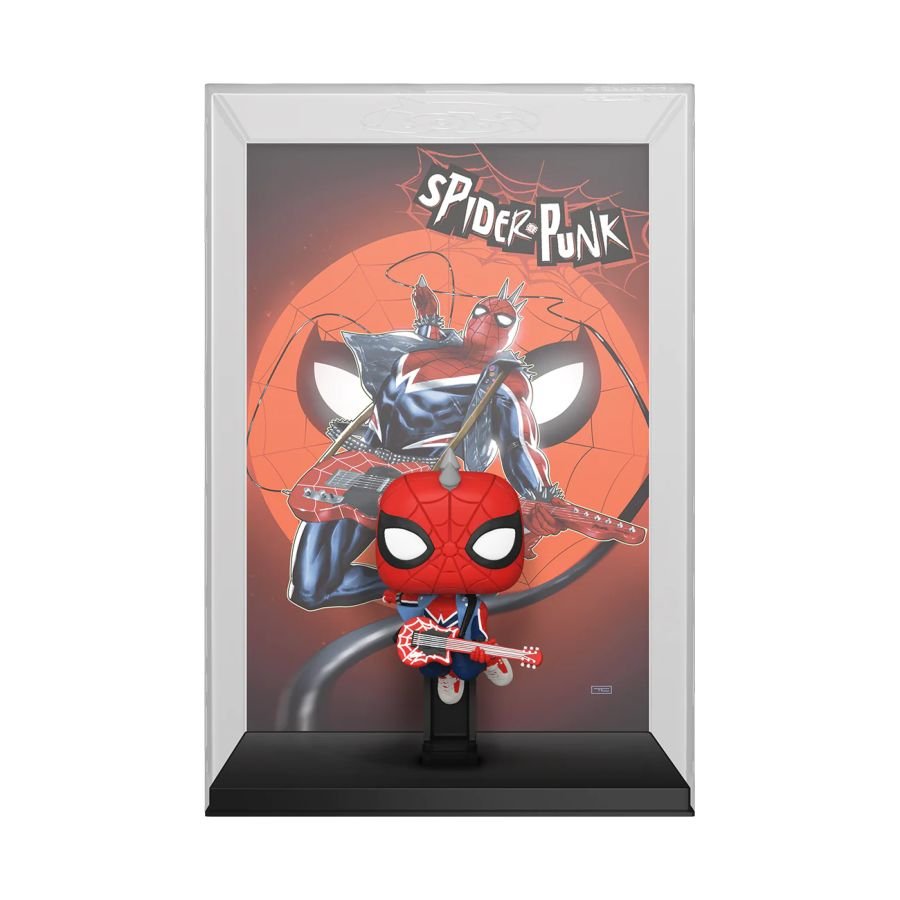 Marvel Comics - Spider - Punk US Exclusive Pop! Vinyl Comic Cover - Gametraders Modbury Heights