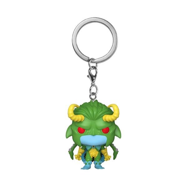 Marvel Mech Strike Monster Hunters - Loki Pocket Pop! Vinyl Keychain - Gametraders Modbury Heights