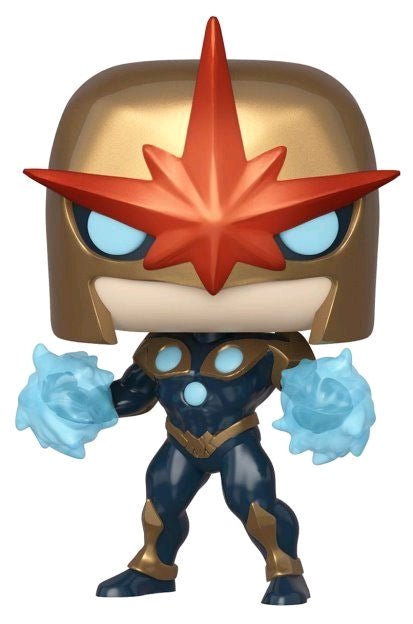 Marvel - Nova Metallic US Exclusive Pop! Vinyl - Gametraders Modbury Heights