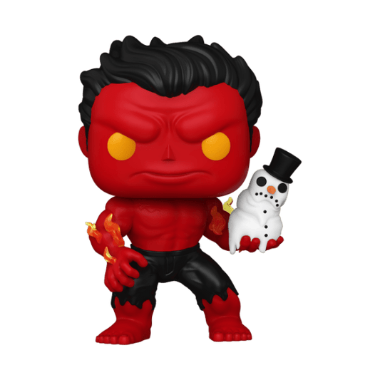 Marvel - Red Hulk Holiday Pop! Vinyl - Gametraders Modbury Heights