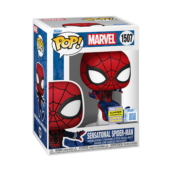 Marvel - Sensational Spider - Man SDCC 2025 EXC Pop! Vinyl - Gametraders Modbury Heights