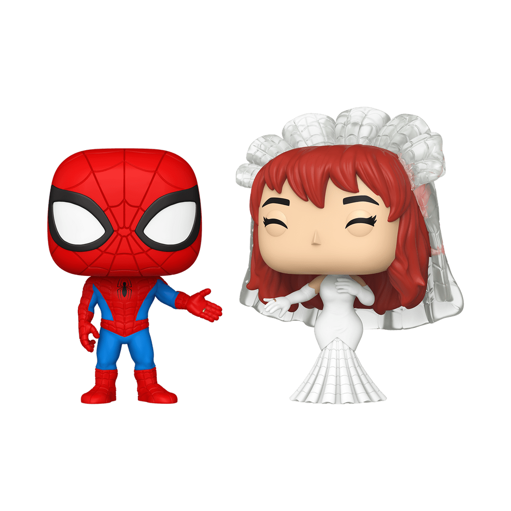 Marvel - Spider-man & Mary Jane Pop! Vinyl 2PK - Gametraders Modbury Heights