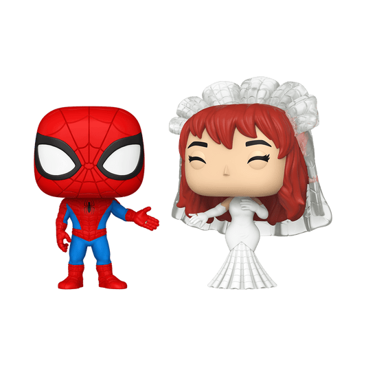 Marvel - Spider-man & Mary Jane Pop! Vinyl 2PK - Gametraders Modbury Heights