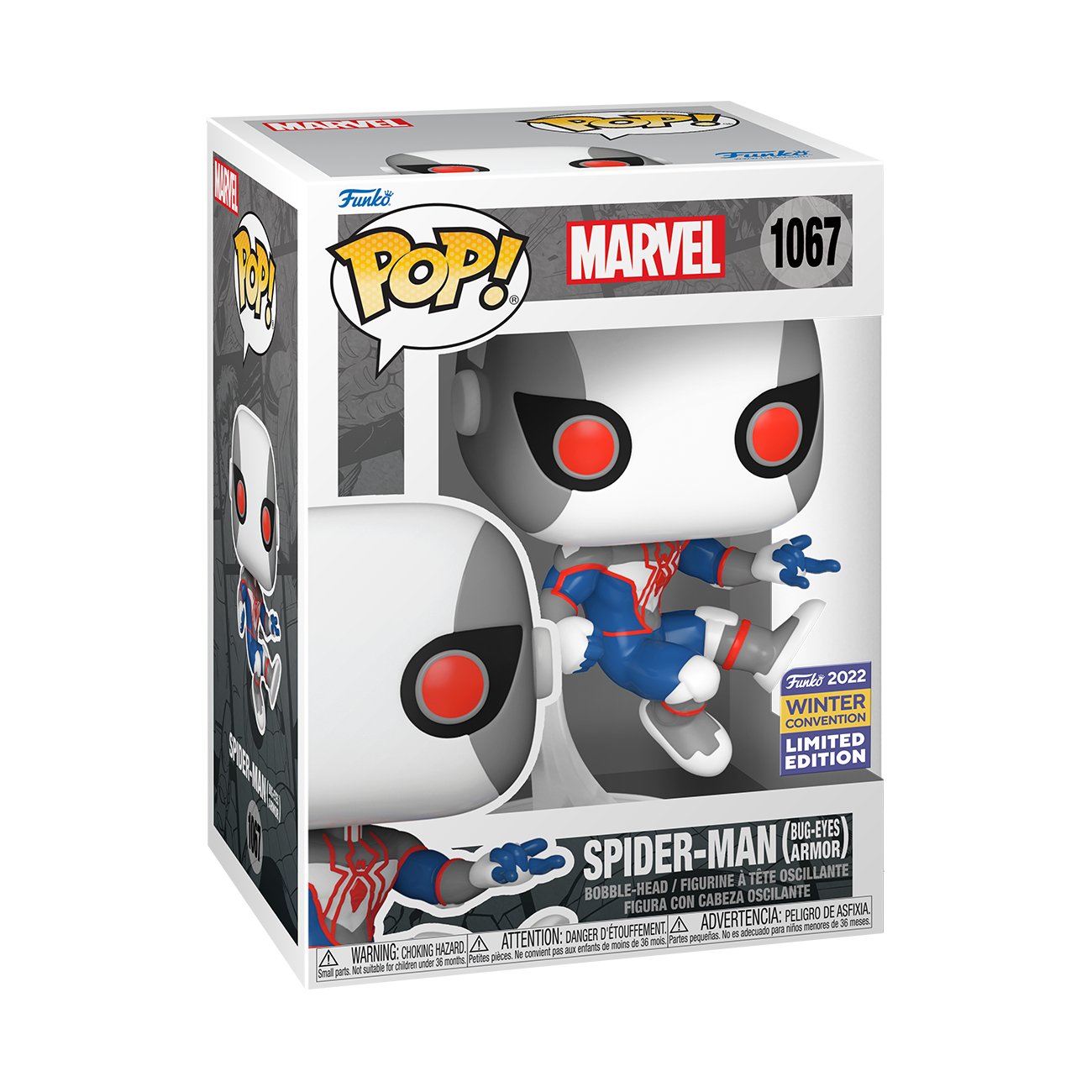Marvel - SpiderMan Bug - Eyes Armor Pop! Vinyl BC22 - Gametraders Modbury Heights
