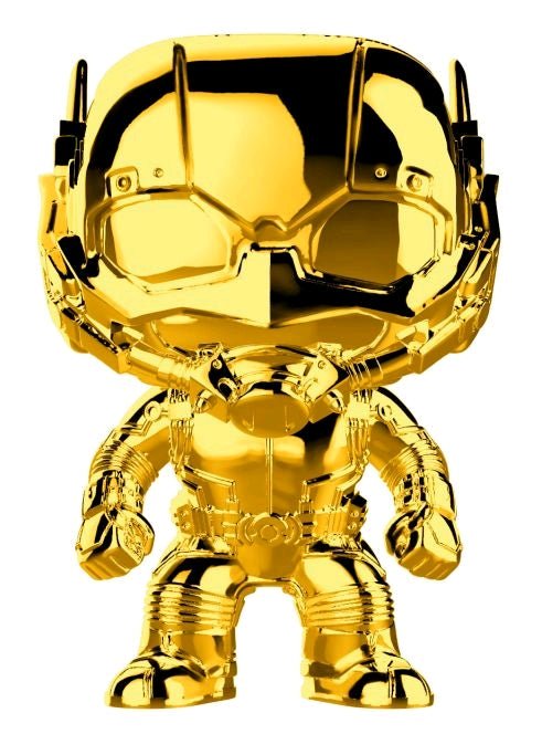 Marvel Studios 10th Anniversary - Ant - Man Gold Chrome Pop! Vinyl - Gametraders Modbury Heights