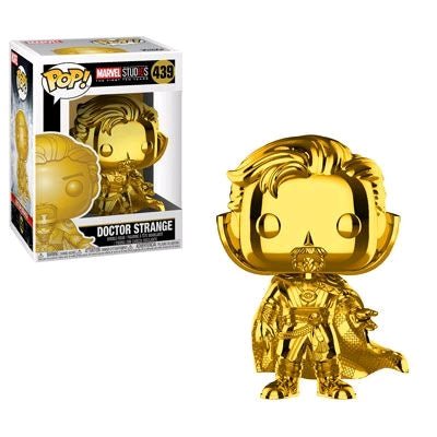 Marvel Studios 10th Anniversary - Doctor Strange Gold Chrome Pop! Vinyl - Gametraders Modbury Heights