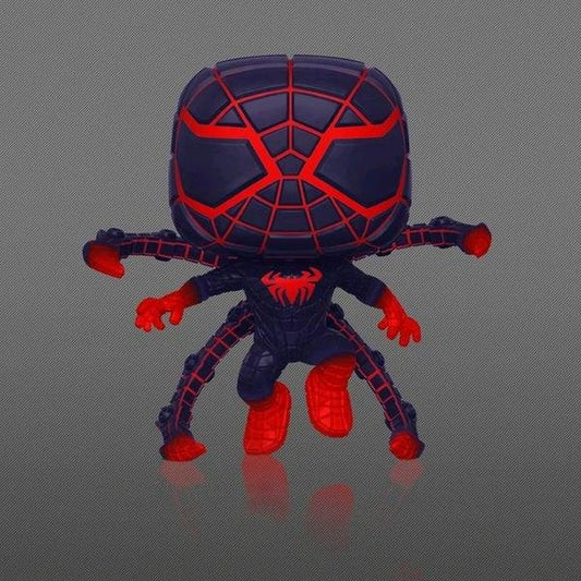 Marvel's Spider - Man: Miles Morales - Programmable Matter Suit Glow US Exclusive Pop! Vinyl - Gametraders Modbury Heights