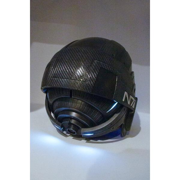 Mass Effect - N7 Andromeda Variant Helmet 1:1 Scale Life - Size Replica - Gametraders Modbury Heights