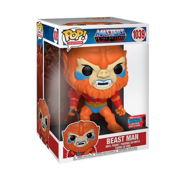 Masters Of The Universe - Beast Man 10" Pop! Vinyl NY20 - Gametraders Modbury Heights