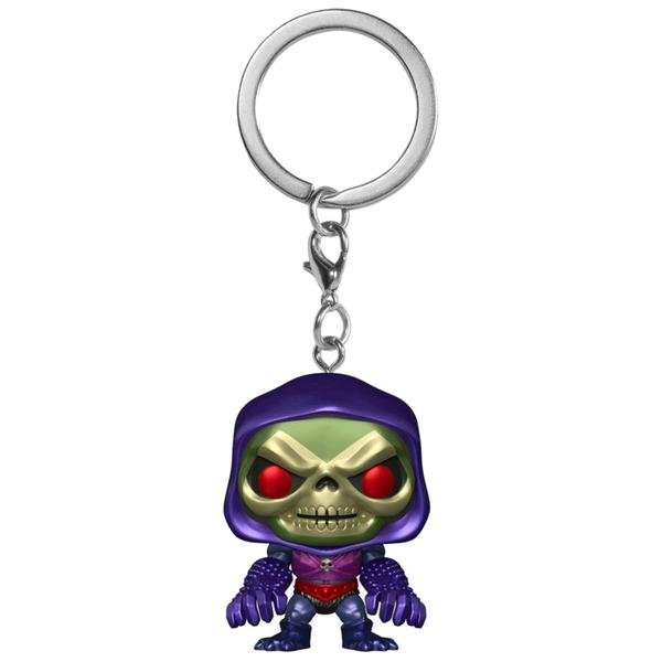 Masters of the Universe - Skeletor w/Terror Claws Metallic US Exclusive Pocket Pop! Vinyl Keychain - Gametraders Modbury Heights