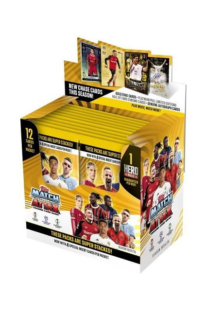 MATCH ATTAX UEFA Champions League 2024/2025 Edition Trading Card Booster Box - Gametraders Modbury Heights