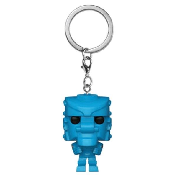 Mattel - Rock Em Sock Em Robot Blue Pocket Pop! Vinyl Keychain - Gametraders Modbury Heights