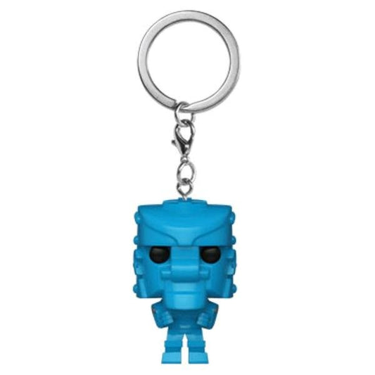 Mattel - Rock Em Sock Em Robot Blue Pocket Pop! Vinyl Keychain - Gametraders Modbury Heights