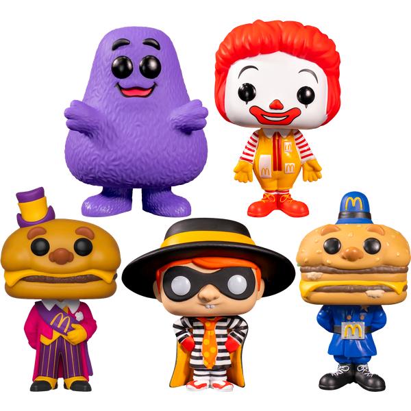 McDonalds - Happy Meal Pop! Vinyl Bundle (Set of 5) - Gametraders Modbury Heights