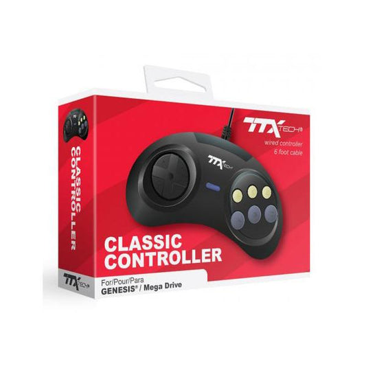 Megadrive Controller Wired 6 Button RetroPad - Gametraders Modbury Heights