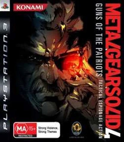 Metal Gear Solid 4 PS3 - Gametraders Modbury Heights