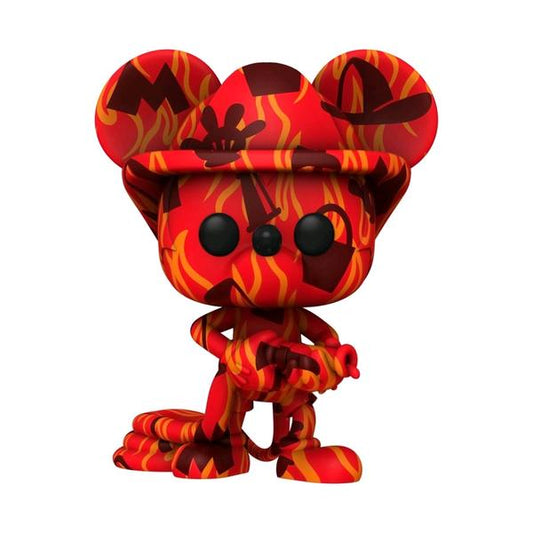 Mickey Mouse - Firefighter (Artist) US Exclusive Pop! Vinyl - Gametraders Modbury Heights