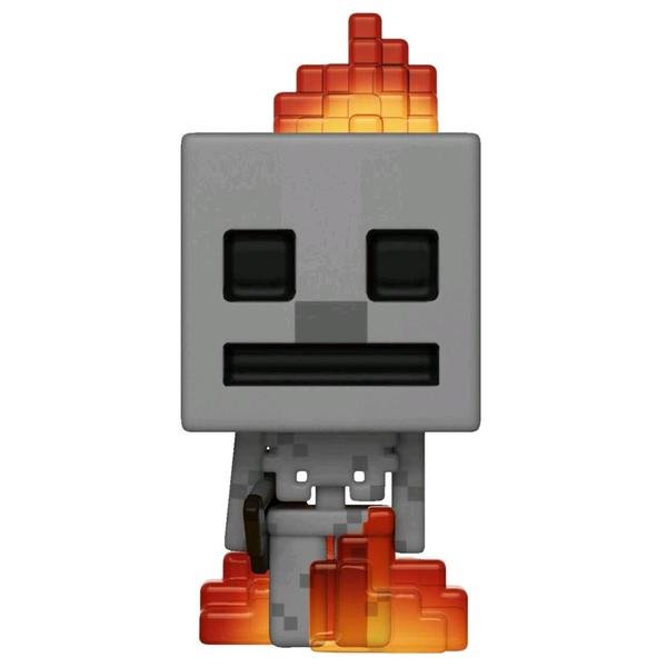 Minecraft - Skeleton with Fire US Exclusive Pop! Vinyl - Gametraders Modbury Heights