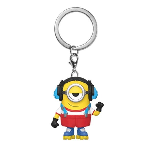 Minions 2 - Stuart Skater Pocket Pop! Vinyl Keychain - Gametraders Modbury Heights