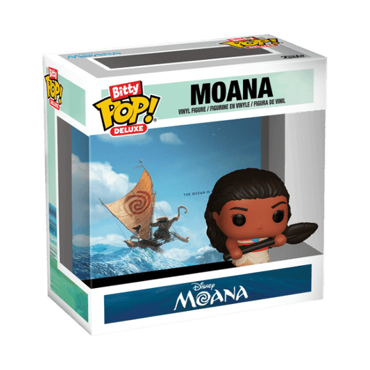 Moana - Moana w/Ship Bitty Pop! Vinyl Deluxe - Gametraders Modbury Heights