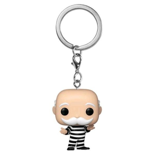 Monopoly - Criminal Uncle Pennybags Pocket Pop! Vinyl Keychain - Gametraders Modbury Heights