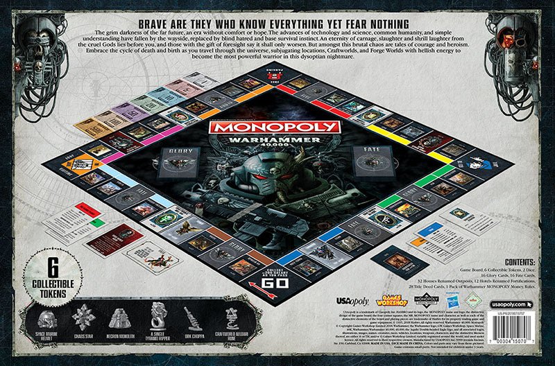 Monopoly - Warhammer 40K Edition - Gametraders Modbury Heights