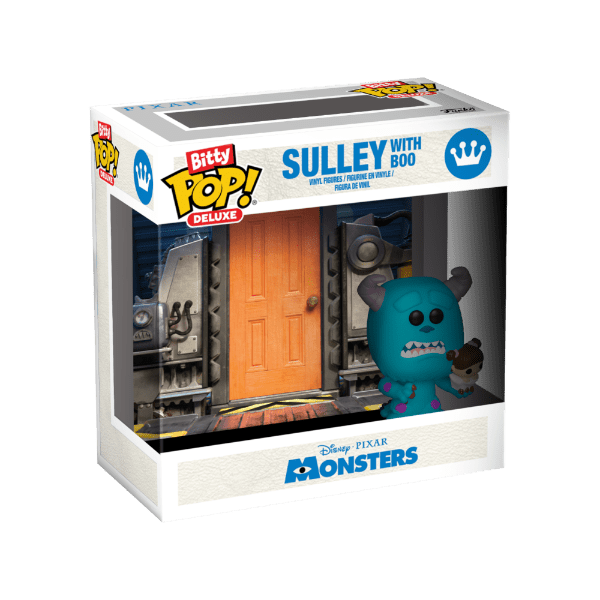 Monsters Inc. - Sulley w/Doors Bitty Pop! Vinyl Deluxe - Gametraders Modbury Heights