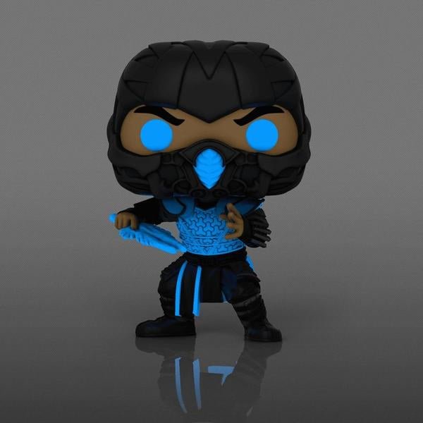 Mortal Kombat (2021) - Sub - Zero Glow US Exclusive Pop! Vinyl - Gametraders Modbury Heights