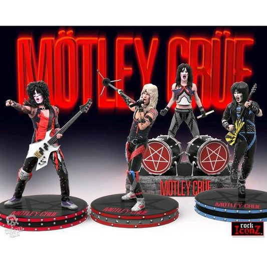 Motley Crue - Rock Iconz Statue Set of 4 - Gametraders Modbury Heights