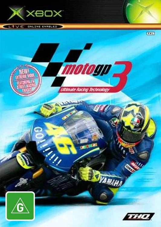 Moto GP 3 Xbox - Gametraders Modbury Heights
