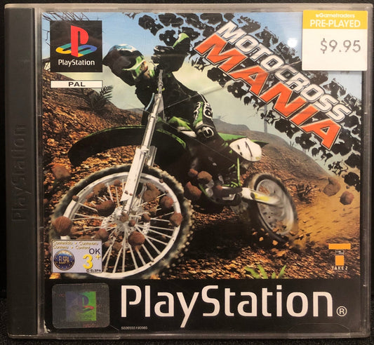 Motocross Mania PS1 - Gametraders Modbury Heights