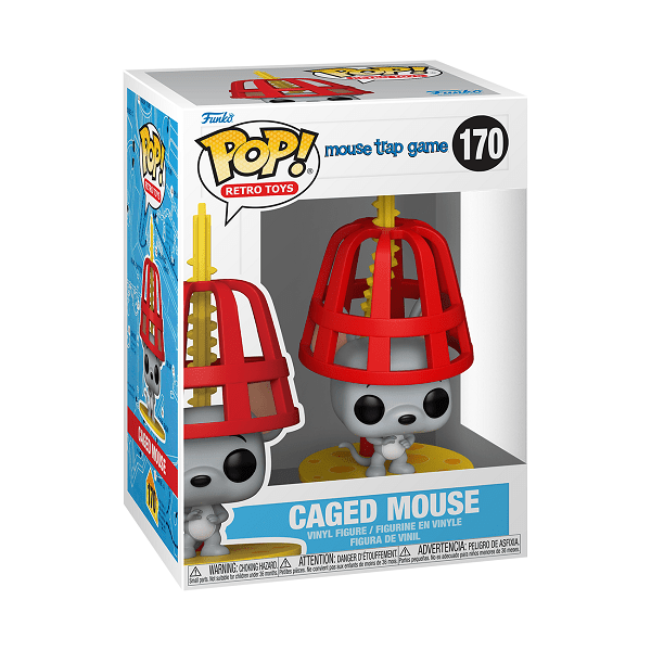 Mouse Trap - Caged Mouse Pop! Vinyl - Gametraders Modbury Heights