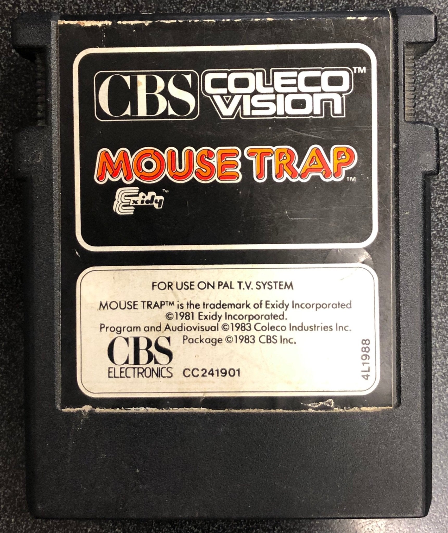 Mouse Trap Colecovision - Gametraders Modbury Heights